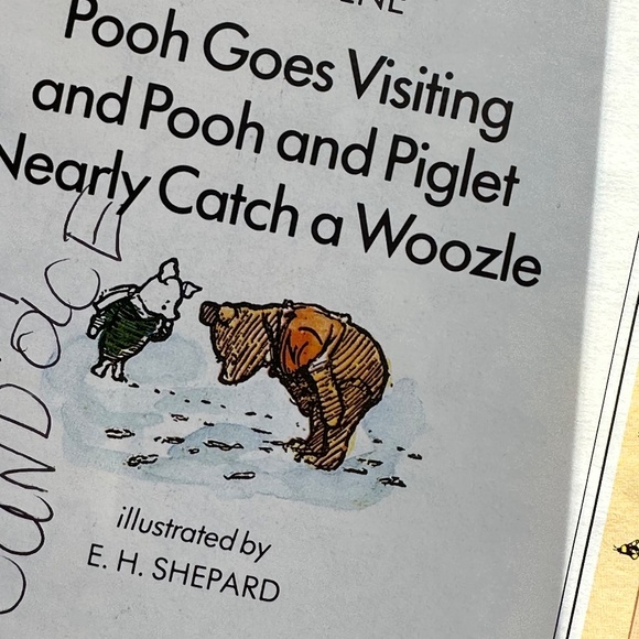 Classic Pooh Mini Book Bundle AA Milne Ernest H Shepard 2 Hardcover Books - Picture 5 of 6